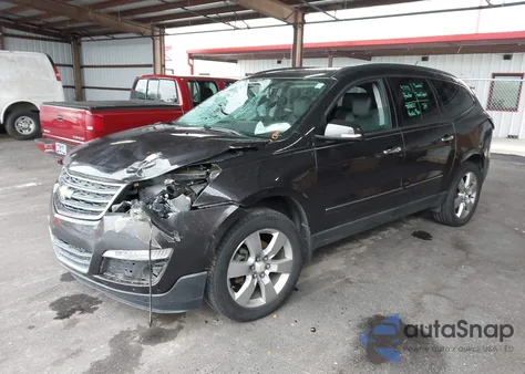2015 Chevrolet Traverse Ltz z USA, uszkodzony, nr VIN 1GNKRJKD6FJ387863